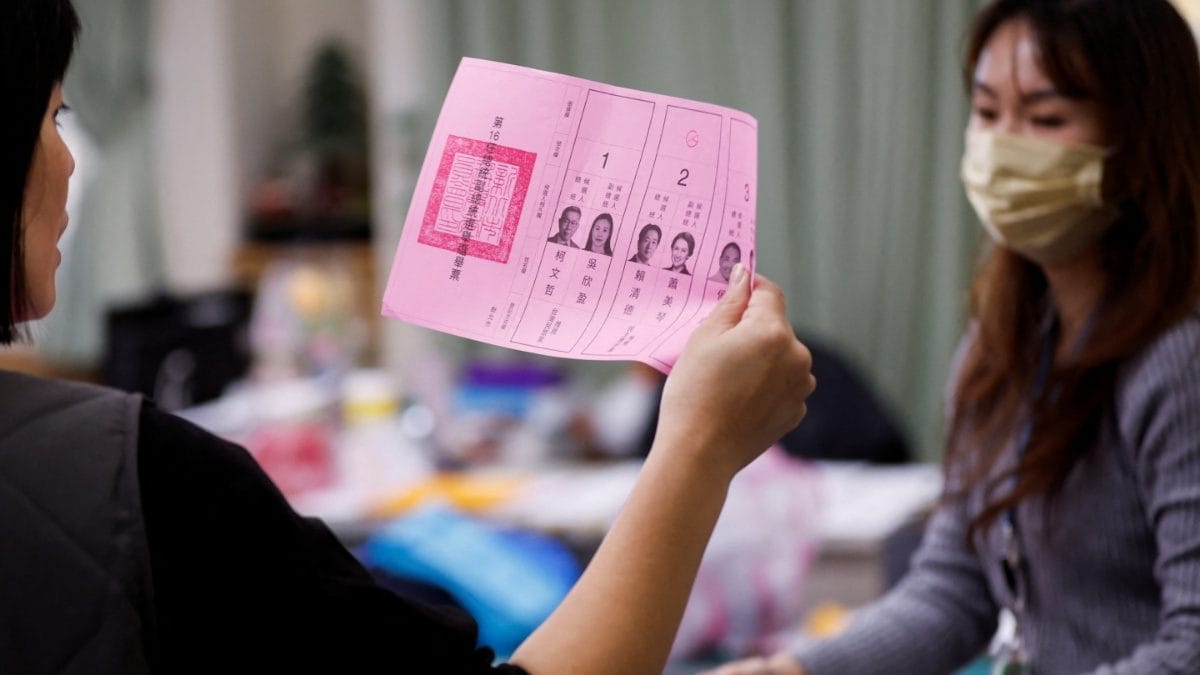 Taiwan Elections: Voting Ends, Counting Begins across Polling Booths in Self-Ruled Island - Vimarsana News