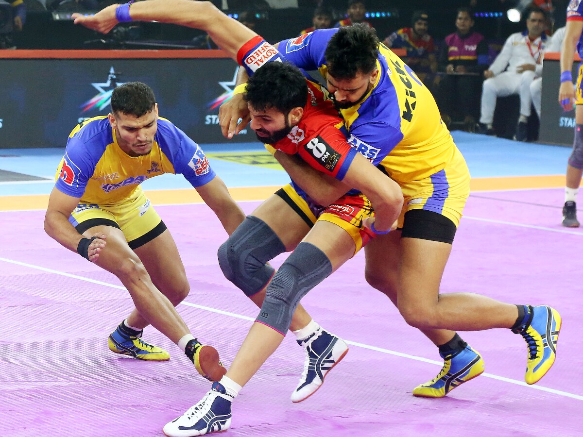 PKL 10: Narender's Super 10 And Sahil's High 5 Guide Tamil Thalaivas To ...