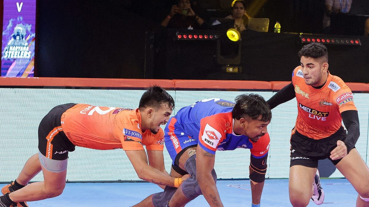 PKL 10: U Mumba and Haryana Steelers Play Out High-Octane 44-44 Tie ...