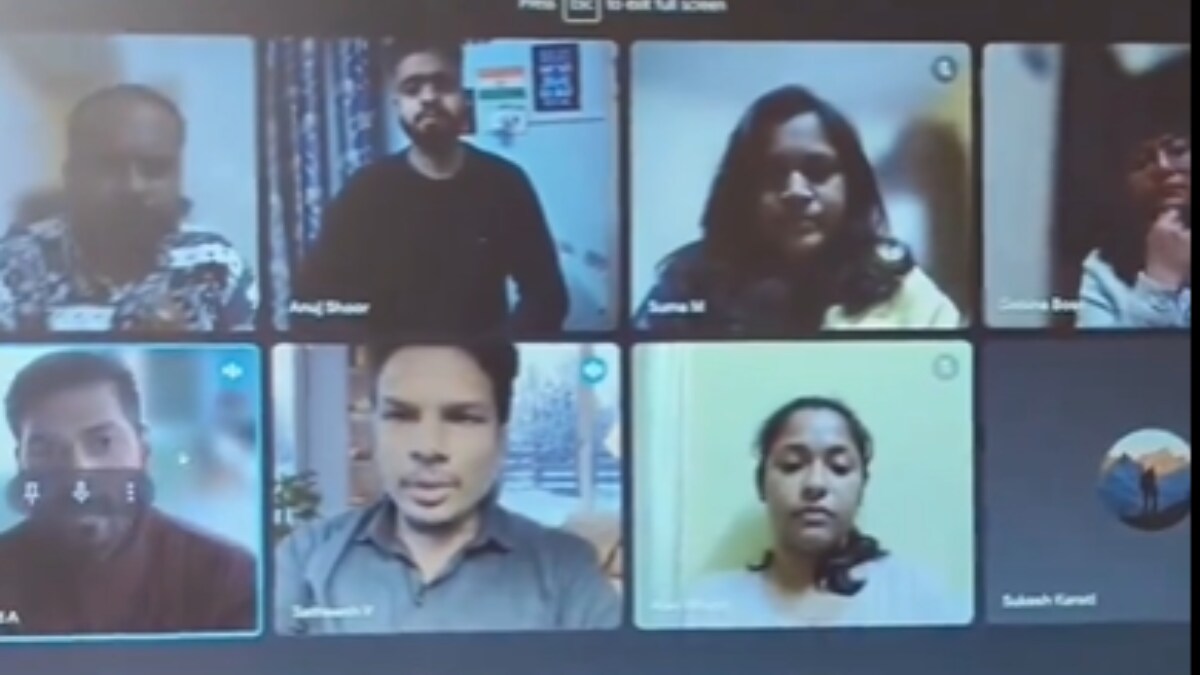 Office Meeting Turns Chaotic As Colleagues Clash Over Use Of Hindi Language - Vimarsana News
