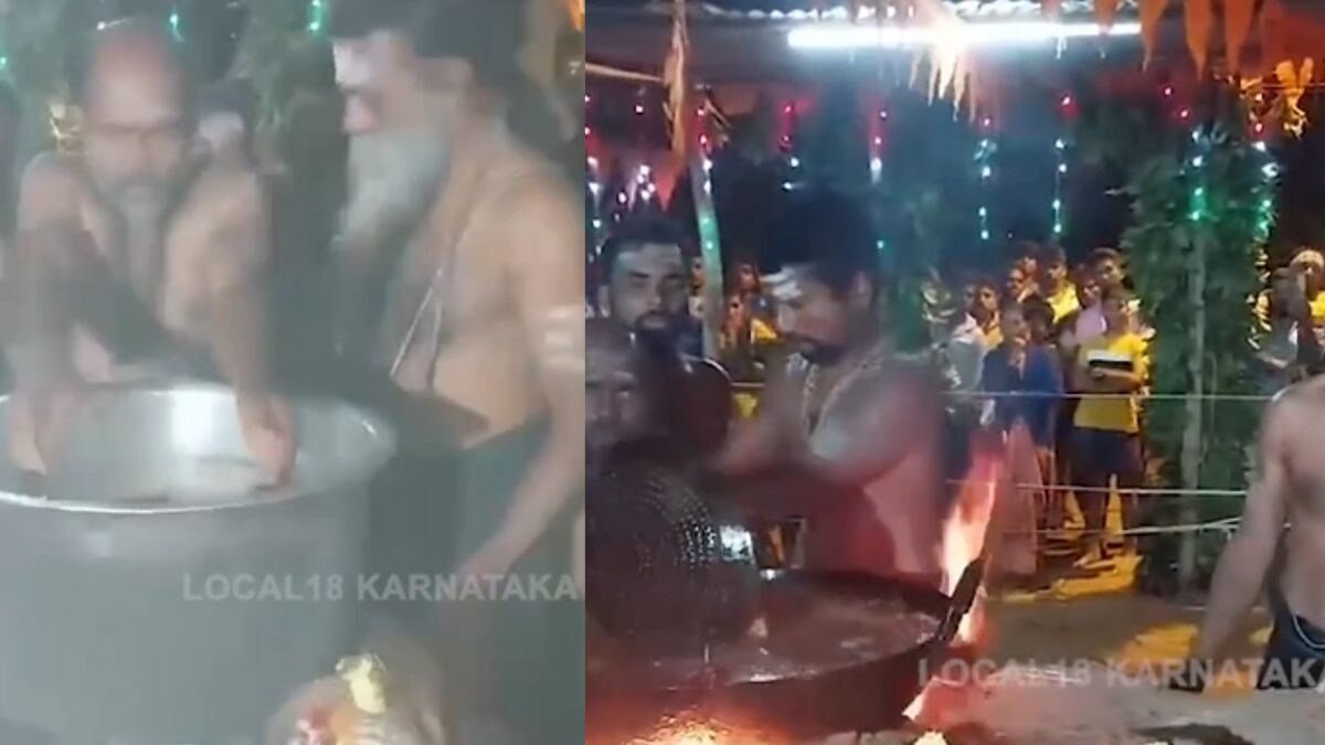 Devotees Dip Their Hands In Boiling Oil As Ritual In This Uttara Kannada District - Vimarsana News