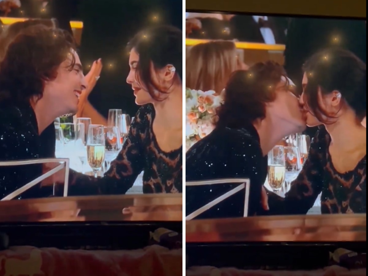 Timothee Chalamet, Kylie Jenner spotted kissing at Golden Globe Awards