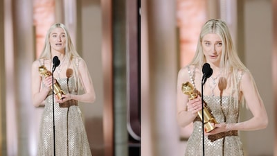 Golden Globe Awards 2024: Crown Star Elizabeth Debicki Steals Limelight In  Antique Silver Gown, See Pics | Lifestyle News - News18