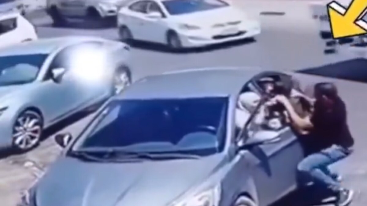 Watch: Kid Gets Stuck On Car’s Window, Man’s Quick Response Saves Life ...