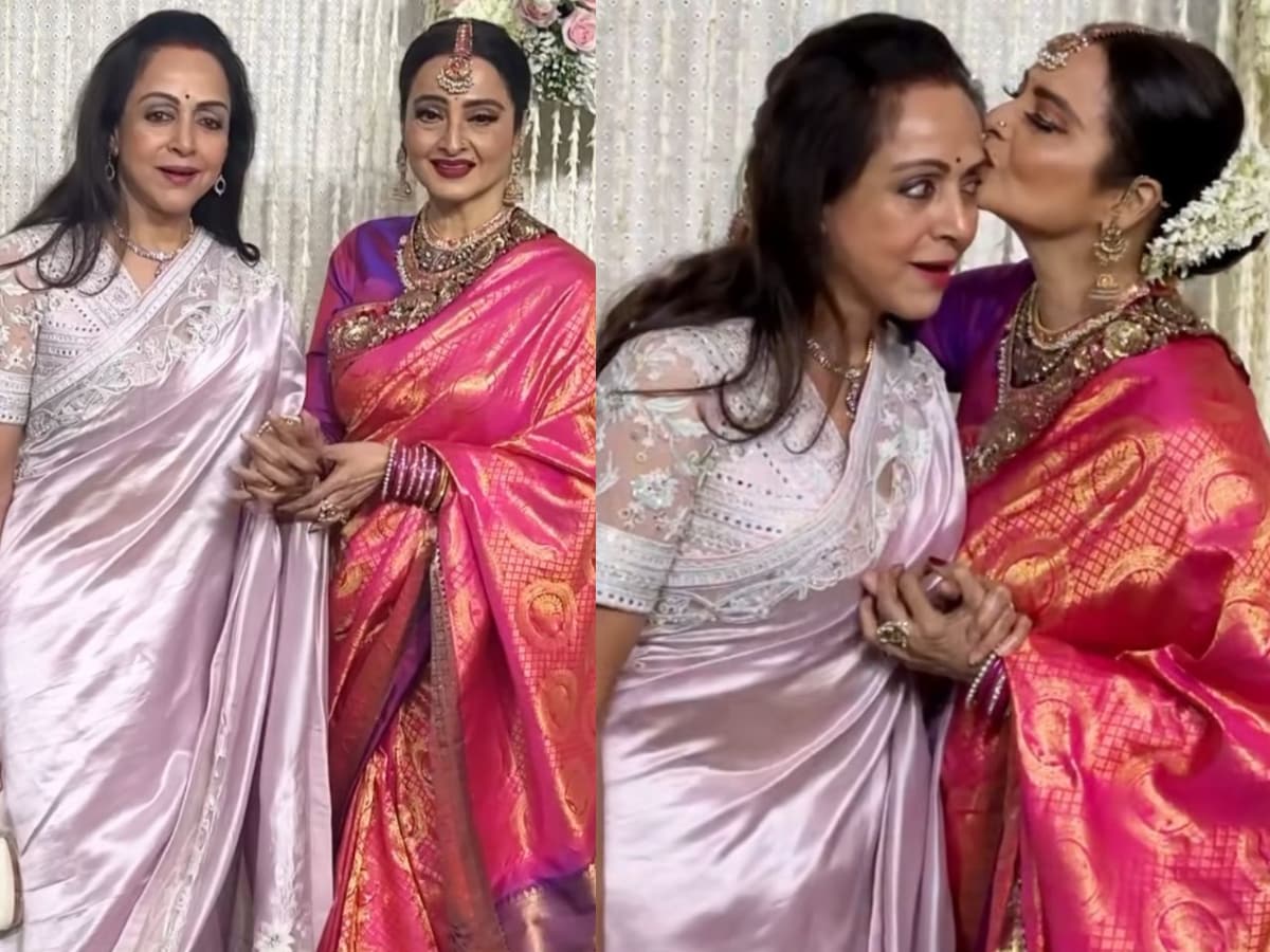 Hema Malini Promotes Neeta Lulla's New Sari Collection in Mumbai — Indian  Fashion