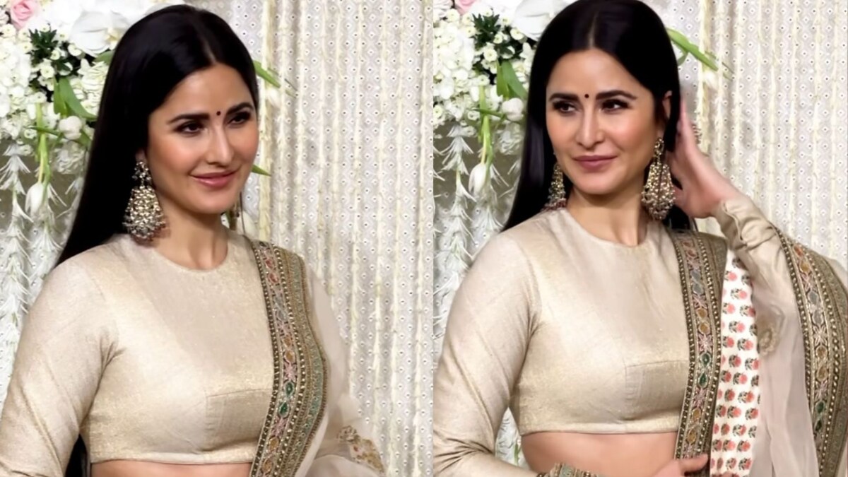 Katrina Kaif Looks Ethereal In A Gorgeous Sabyasachi Lehenga At Ira Khan And Nupur Shikhare’s Reception, Watch Video