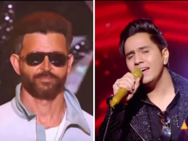 Indian Idol 14 Fighter Hrithik Roshan Sings Senorita With Contestants News18 3112