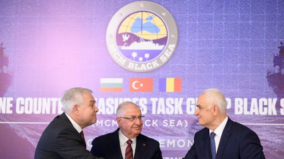 NATO Members Turkey, Bulgaria, Romania Join Forces to Hunt Black Sea Mines Left Behind by Russian Navy - Vimarsana News