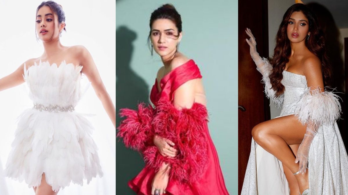 Bollywood Divas Who Stole Our Hearts in Stunning Dresses as they Ace the Feather Trend