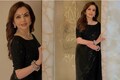 Nita Ambani Exudes Timeless Elegance in a Gorgeous Black Chiffon Saree at Ira Khan’s Wedding Reception