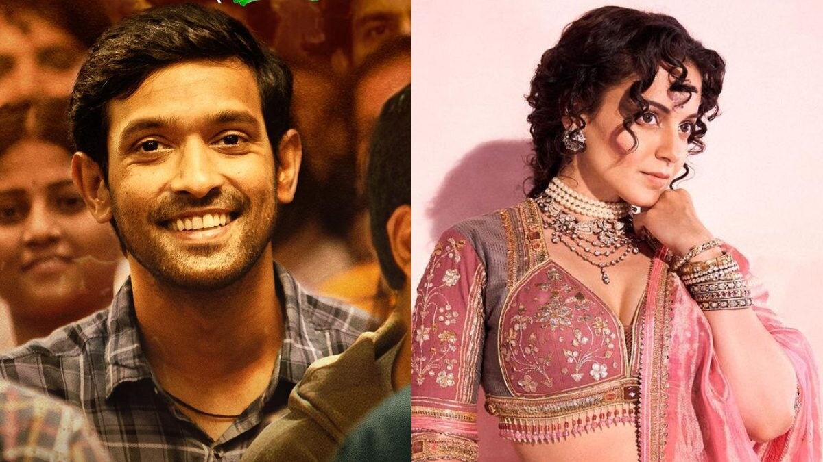 Vikrant Massey IGNORES Kangana Ranaut's Comments on 12th Fail After Her 'Cockroach' Remark? - Vimarsana News