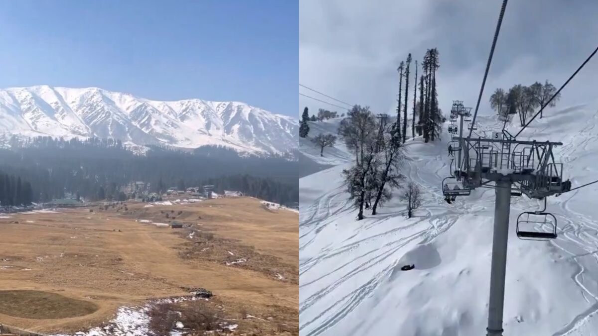 Why is Kashmir's Ski Haven Gulmarg Seeing Snowless Winter This Year? | Explained - Vimarsana News
