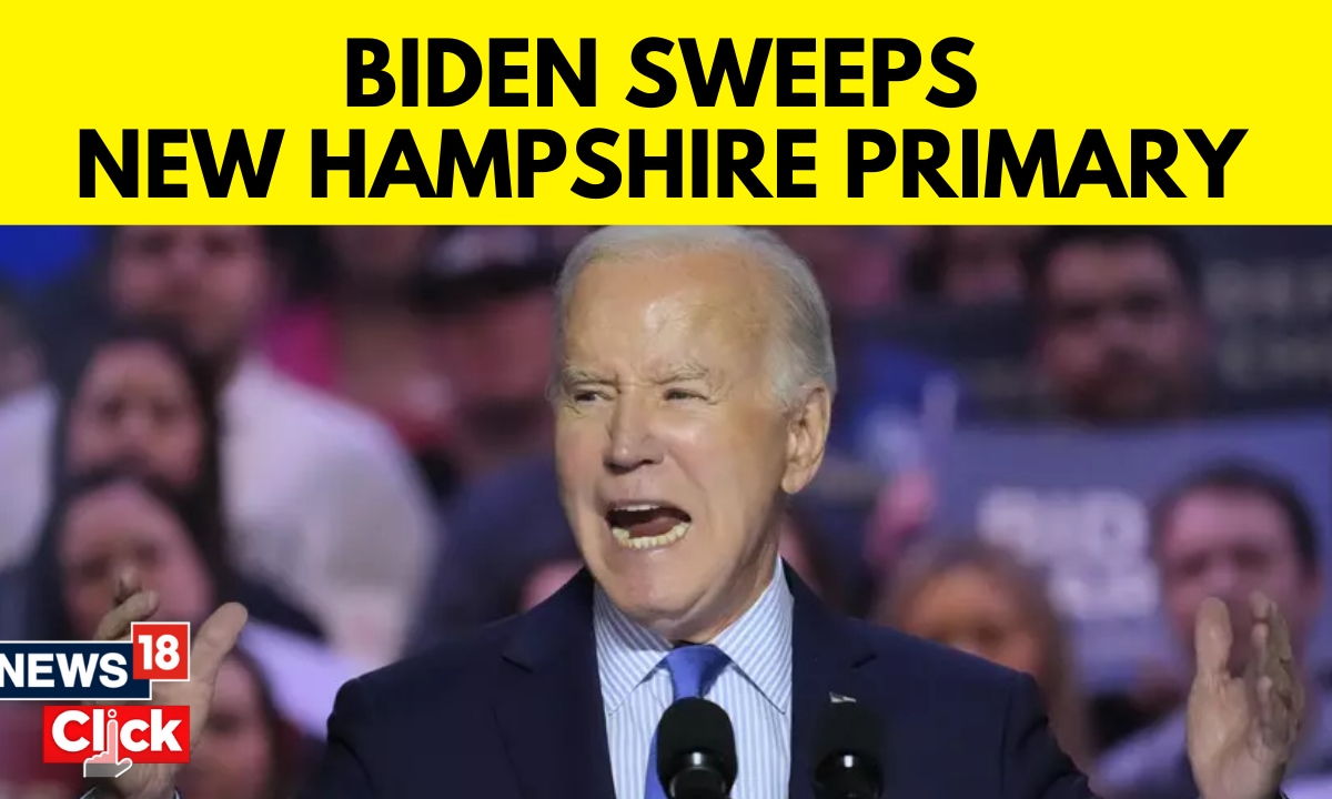 New Hampshire Joe Biden Wins The Democratic Primary News18