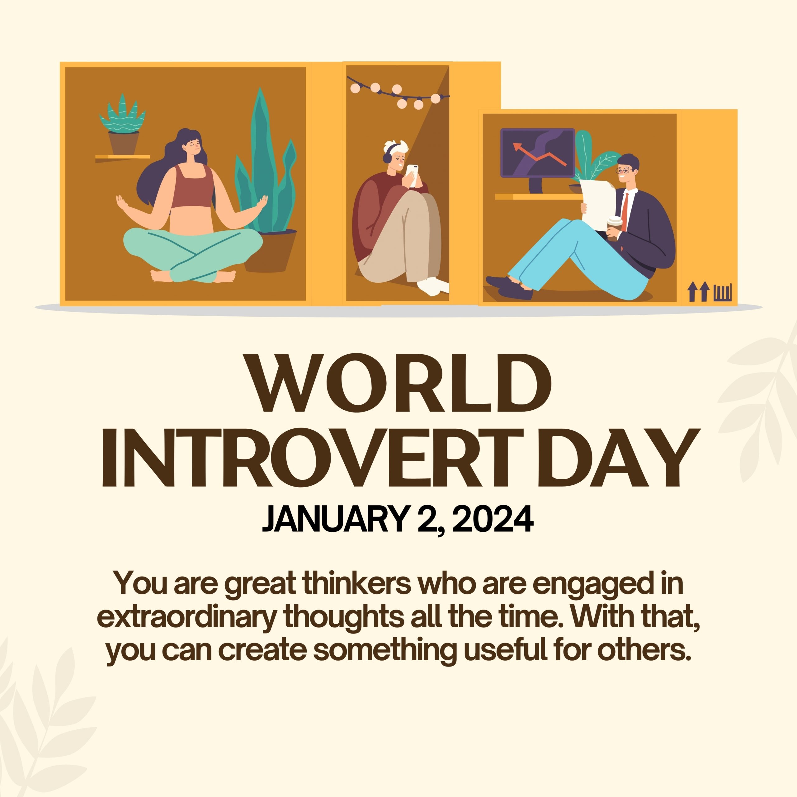 World Introvert Day 2024 Best Wishes, Images, Facebook & WhatsApp