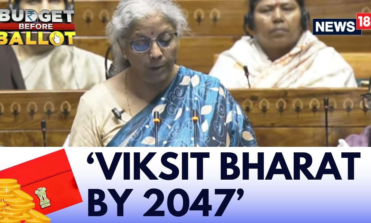 Budget Session 2024: We Are Working To Make India A 'Viksit Bharat' By ...