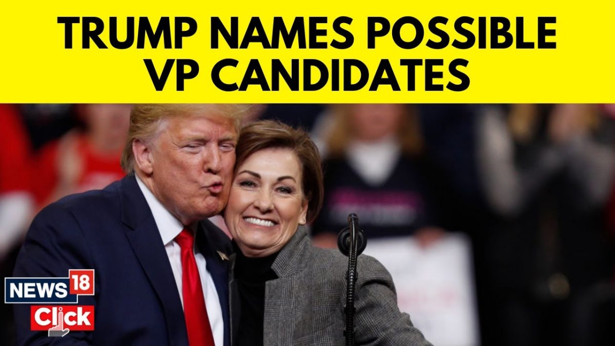 Donald Trump Launches Poll On VP Picks In 2024 During Fox News ...