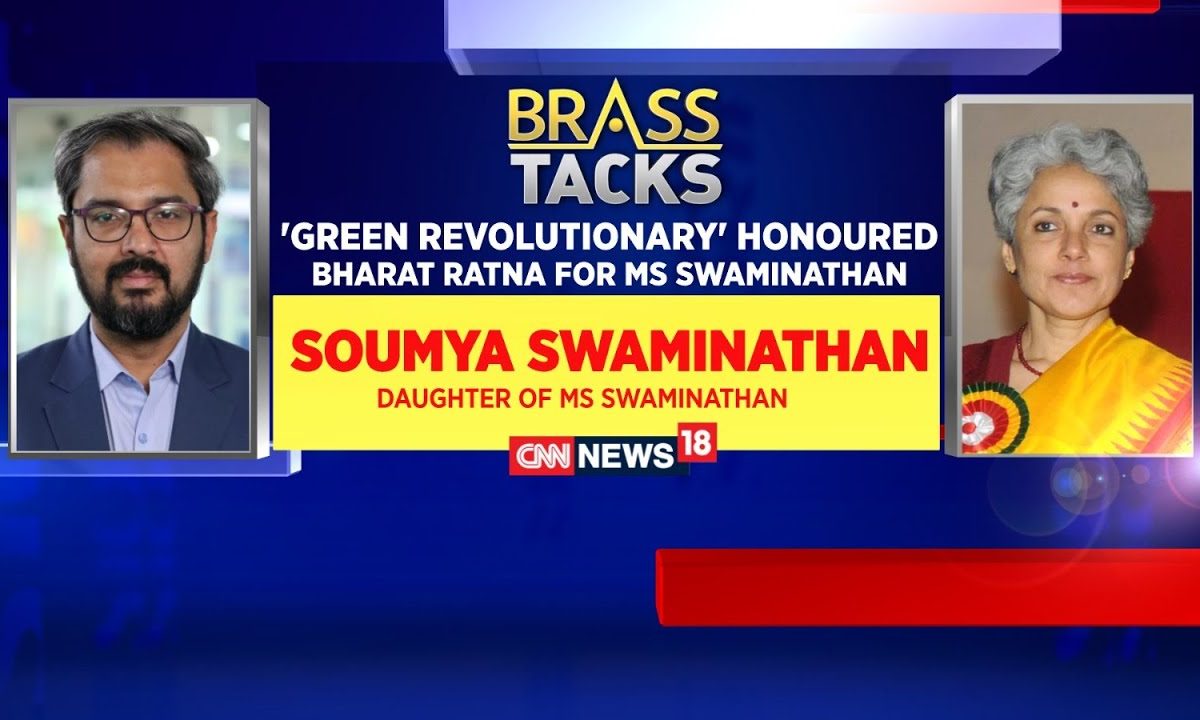 Exclusive: Soumya Swaminathan Daughter Of MS Swaminathan | Bharat Ratna for MS Swaminathan | News18 sattaex.com