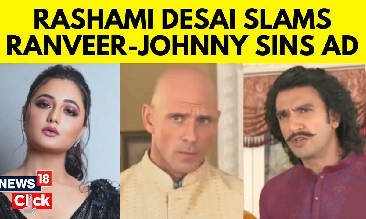 Rashmi Desai Reacts To Ranveer Singh And Johnny Sins Advert | Johnny Sins And Ranveer Singh Video | N18V – News18