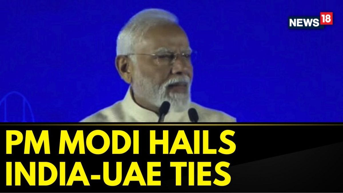 PM Modi UAE Speech | Prime Minister Narendra Modi Speaks At The 'Ahlan ...
