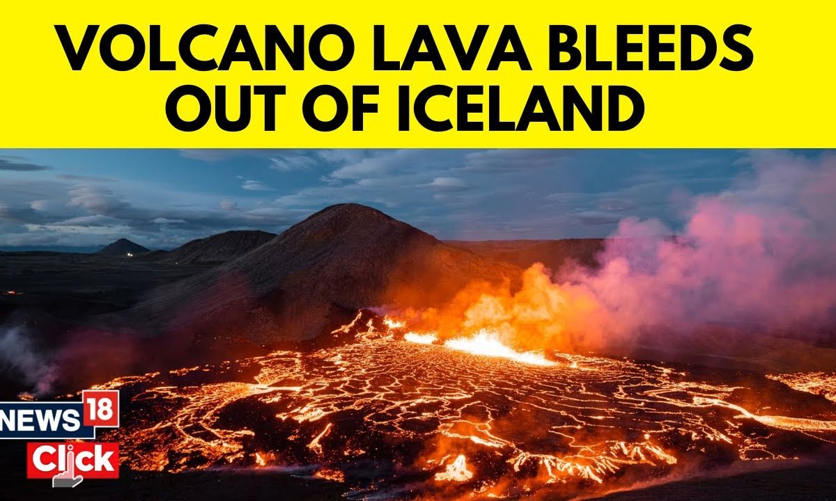 Icelandic Volcano Shown 'Bleeding' By Stunning Satellite Images English News News18 N18V