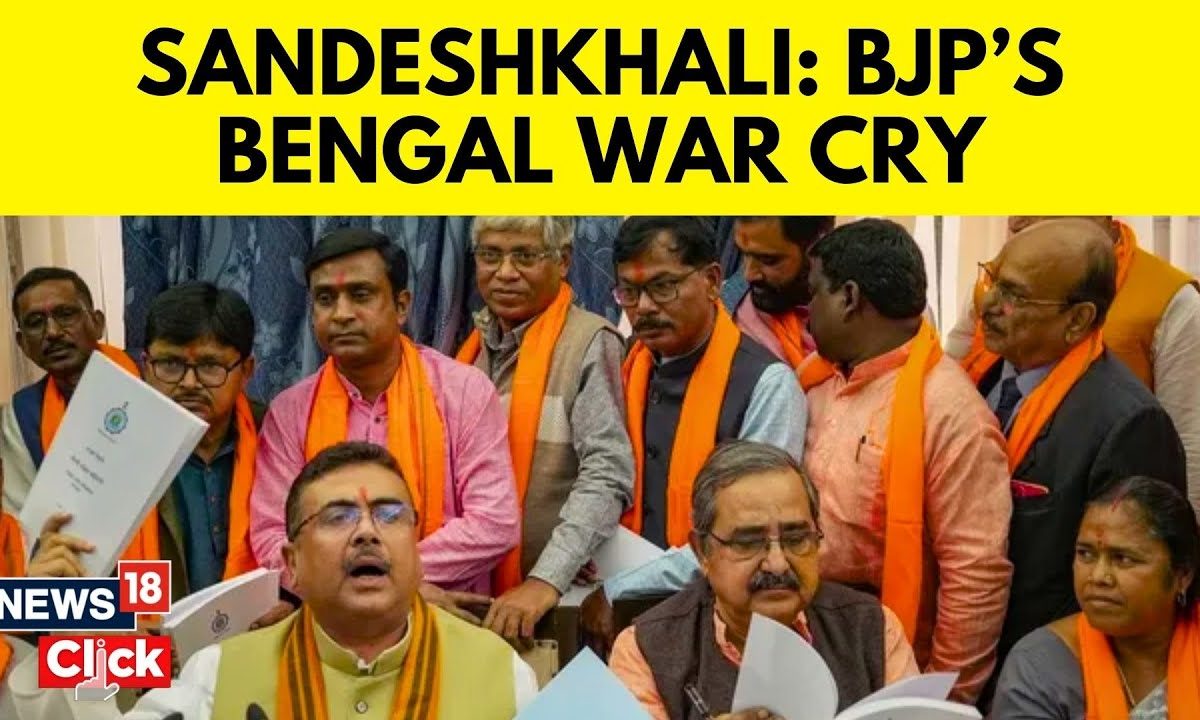 Sandeshkhali Case News | BJP Hits Back At West Bengal Chief Minister Mamata Banerjee | News18 | N18V sattaex.com