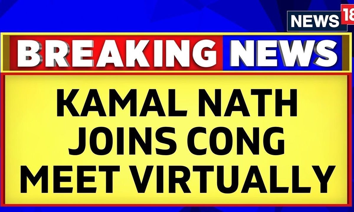 Kamal Nath News | Nath Joins Bharat Jodo Yatra Virtual Meet Amid ...