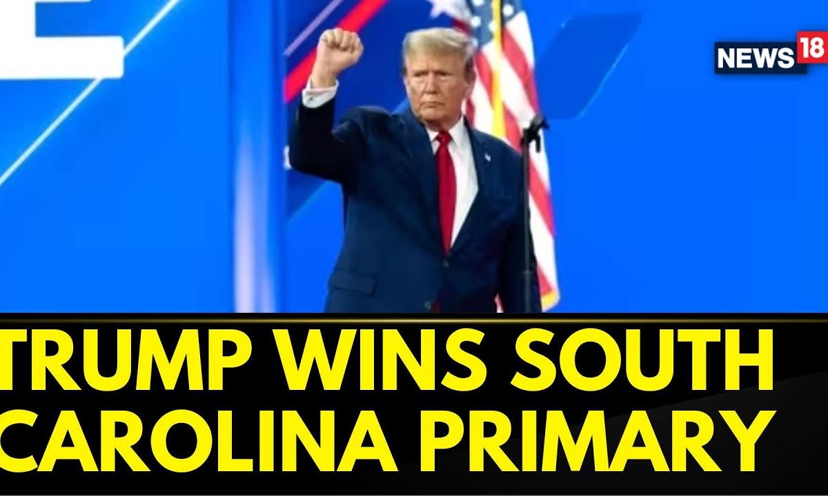 Former US President Donald Trump Defeats Nikki Haley In South Carolina