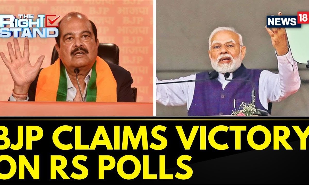 Rajya Sabha Elections 2024 BJP Claims Victory On Rajya Sabha Seat