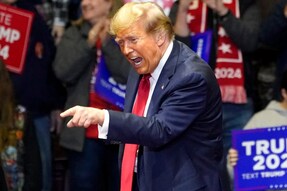 Indian-American Judge Anil Singh of the state’s mid-level appeals court rejected Trump's offer of a $100 million bond. (Image: AFP)