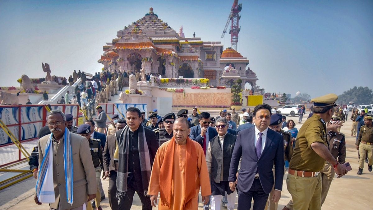 CM Yogi, UP MLAs Visit Ayodhya Ram Mandir; Akhilesh Skips Again