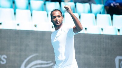 Srikumar Ramanathan Bengaluru Open 2024: Ramkumar Ramanathan Ousts Top Seed Luca Nardi to ...