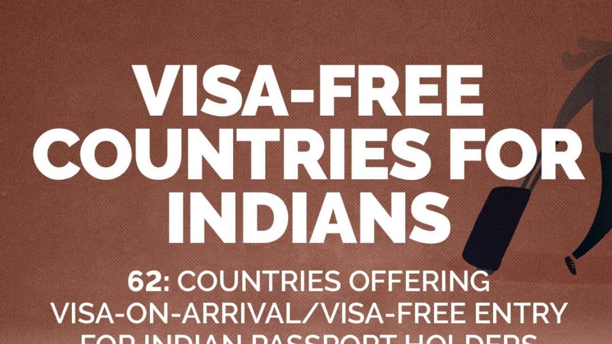 List of Countries Offering Visa-Free Access to Indians | In GFX sattaex.com