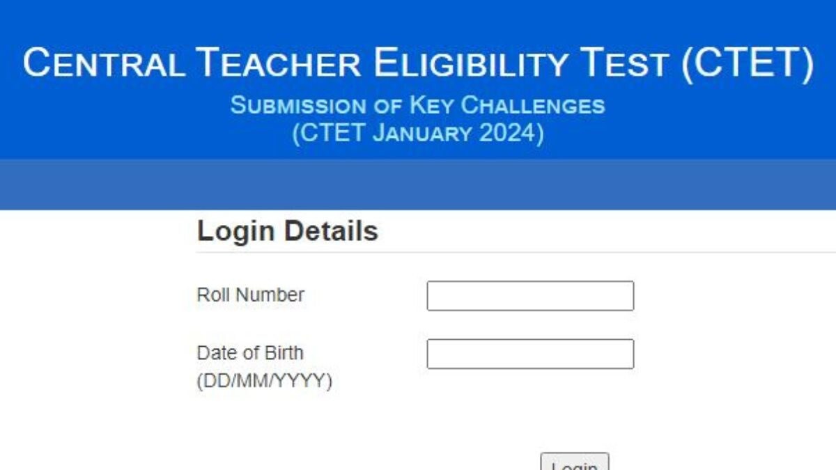 CTET January 2024 Answer Key Released on ctetnic.in; Steps to Check - Vimarsana News