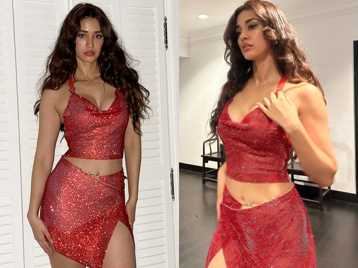 She looks sizzling hot as she flaunts her cleavage in the ads for