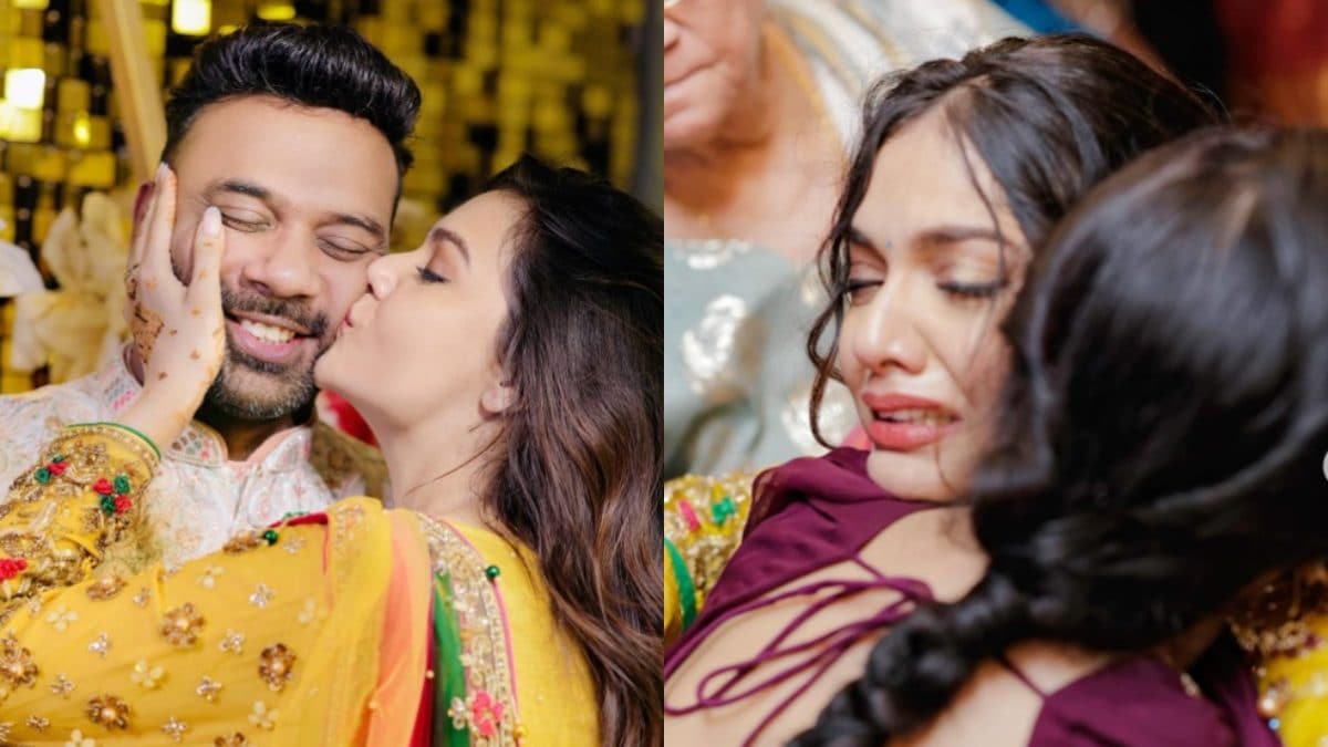 Divya Agarwal Drops Unseen Pics With Apurva Padgaonkar From Mehendi Ceremony: 'Pinch Me I Must…' - Vimarsana News