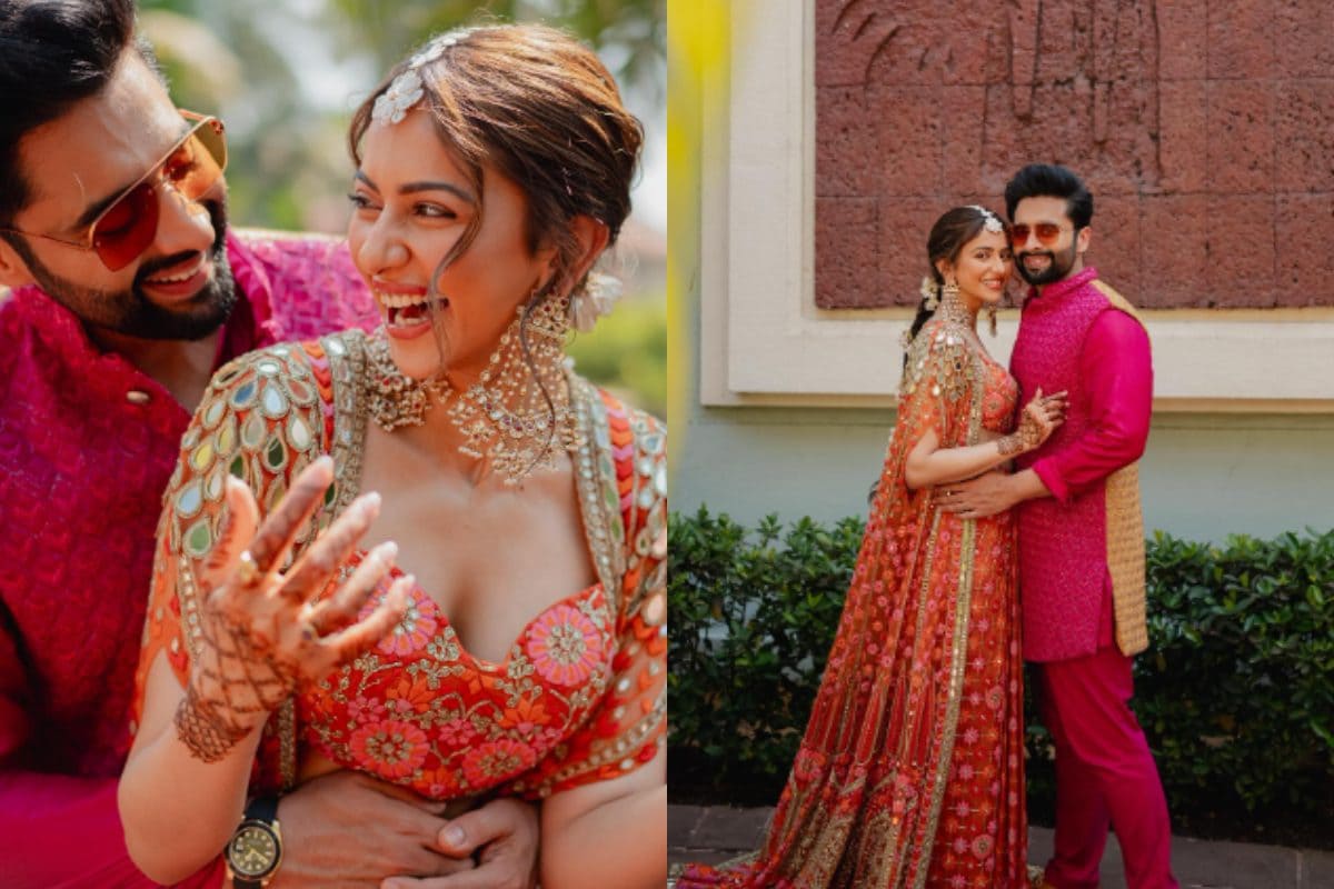 Rakul Preet Singh Holds Husband Jackky Bhagnani Close During Their Mehendi  Ceremony, Shares UNSEEN Photos | Movies News - News18