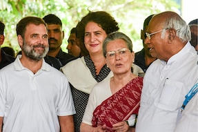 Top leadership of the Congress party. (File pic/PTI)