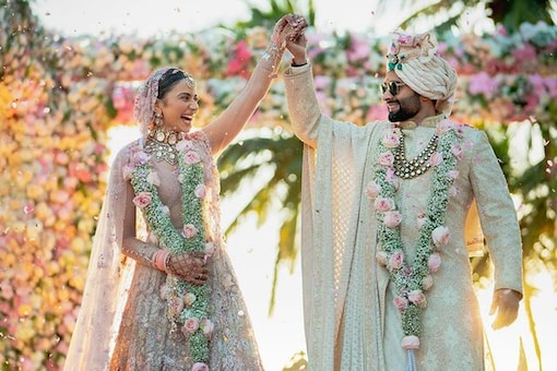Rakul Preet Singh and Jackky Bhagnani tied the knot on February 21st in Goa. 