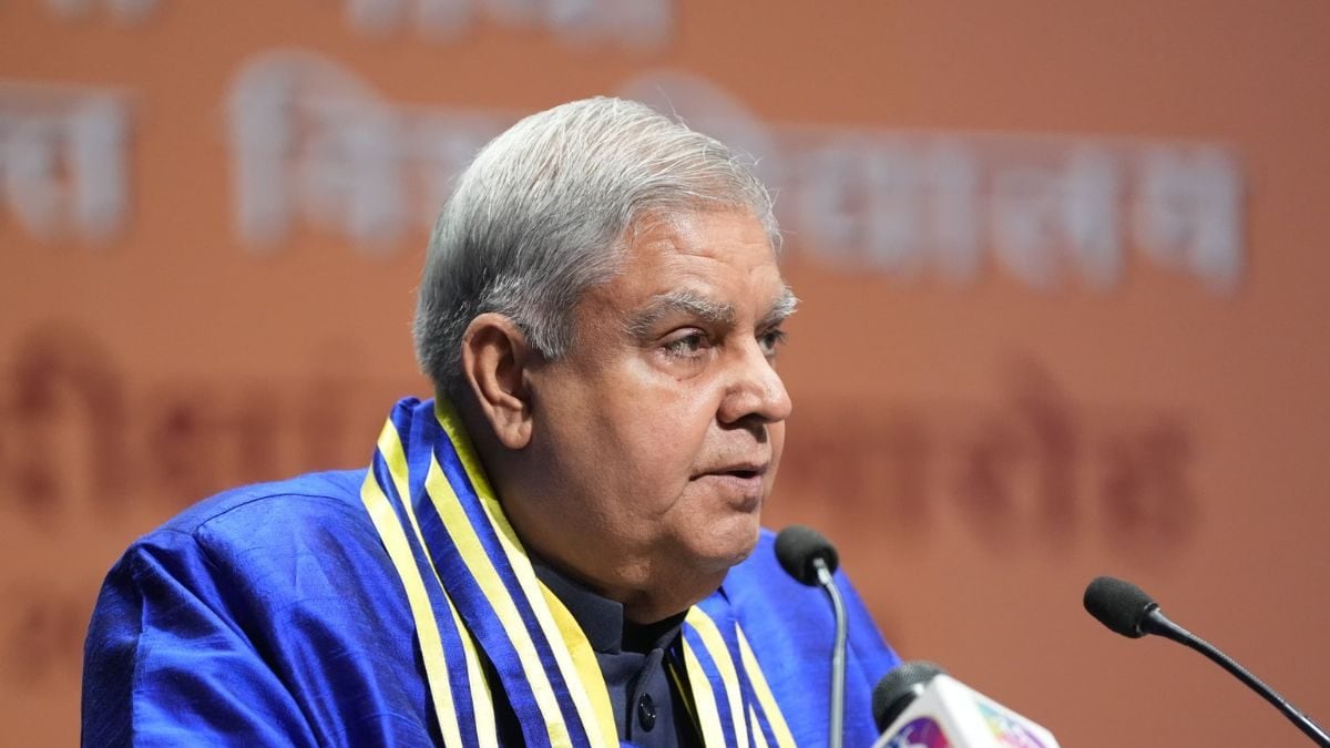 Some Put Political Interest Above National Interest: Vice President Jagdeep Dhankhar – News18 Some Put Political Interest Above National Interest: Vice President Jagdeep Dhankhar – News18