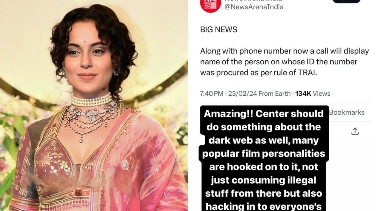 Kangana Ranaut Makes SHOCKING Allegation About 'Illegal Stuff' In Bollywood: 'Popular Film Personalities...' - Vimarsana News
