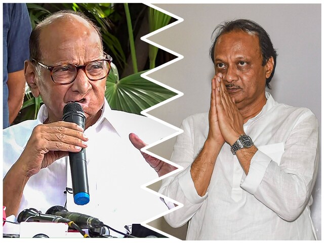 Founded by Sharad Pawar, the NCP split in July last year after Ajit Pawar and the legislators supporting him joined the Eknath Shinde-led Maharashtra government. (PTI File)