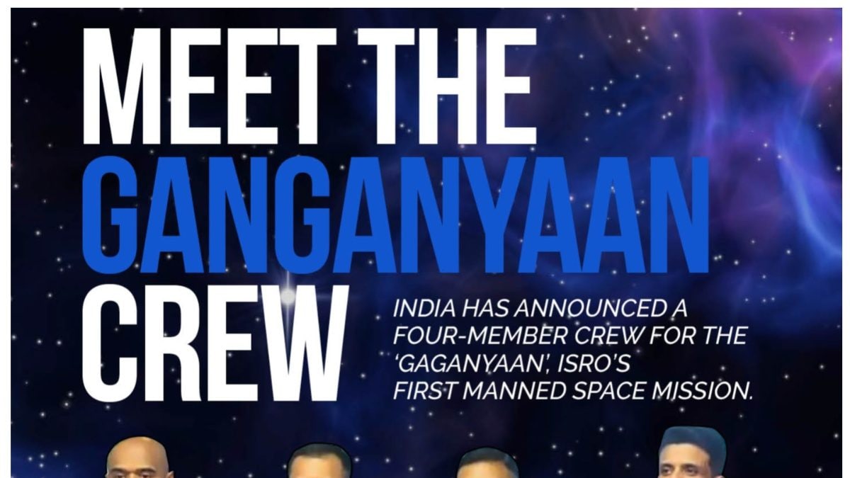 Gaganyaan Crew: Meet Four Astronauts Named for India's First Manned Space Mission - Vimarsana News