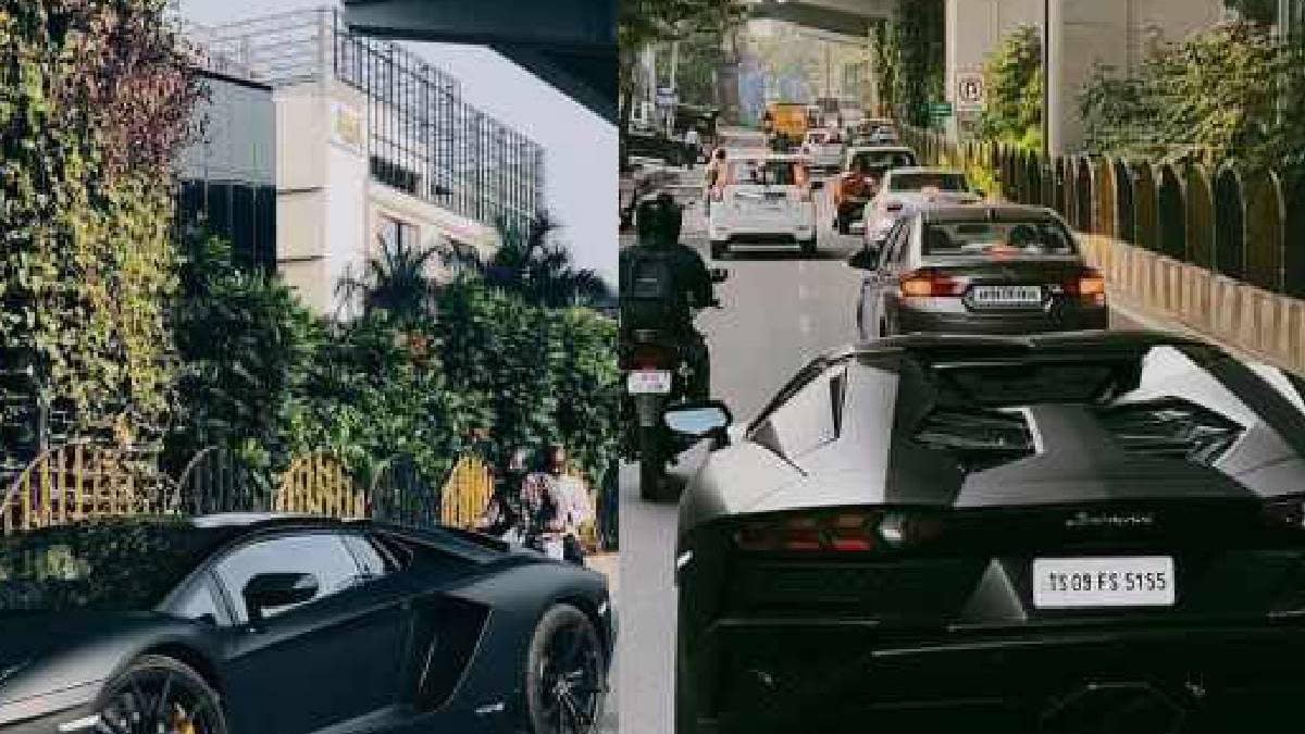 Baahubali Actor Prabhas Transforms His Orange Lamborghini Aventador Into Satin Black, Check Photos