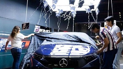 Singer Benz Singer Shaan Purchases Mercedes Benz EQS Electric Sedan Worth Rs 1.62 ...