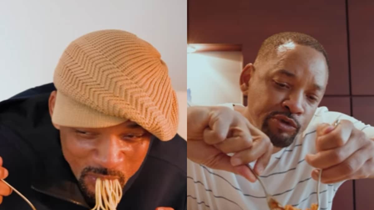 Will Smith Makes Parody Of Himself Eating Spaghetti In AI-Generated