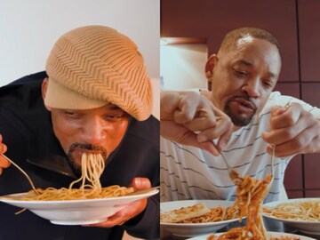 Will Smith Makes Parody Of Himself Eating Spaghetti In AI-Generated
