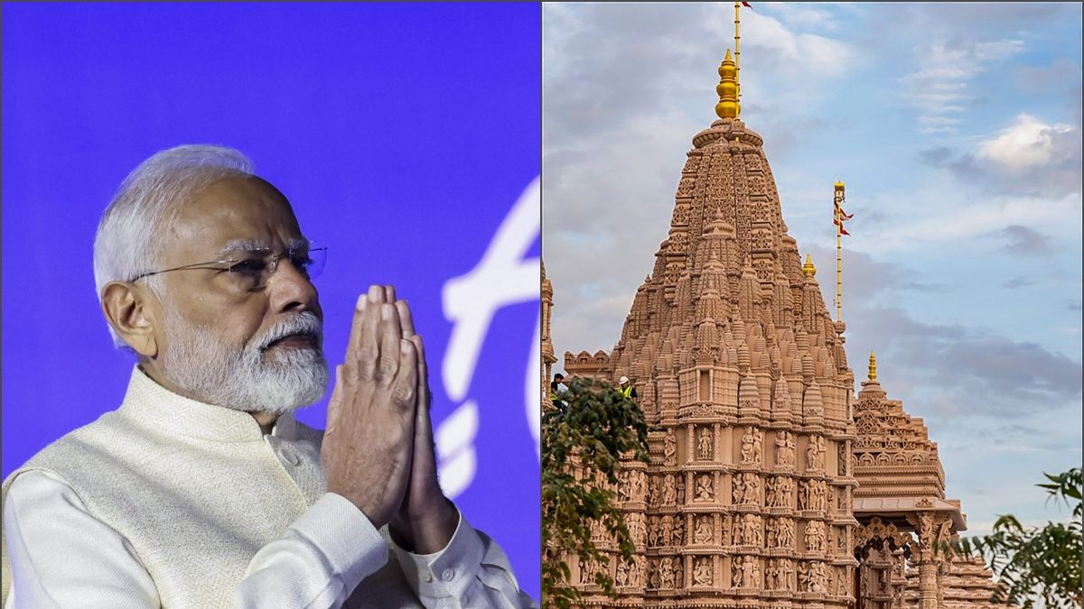 PM Modi LIVE: Consecration Ceremony Of BAPS Temple Underway Ahead of Inauguration By PM - Vimarsana News