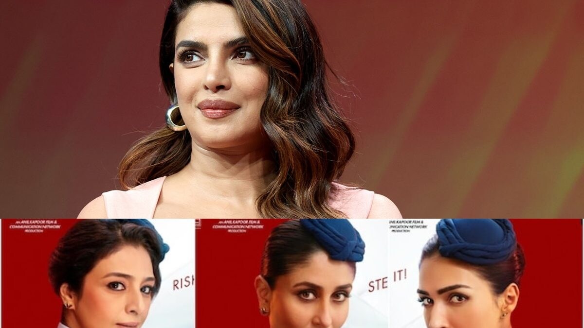 Priyanka Chopra Gives Shoutout To Kareena Kapoor, Tabu, Kriti Sanon For 'Crew Teaser, Says 'Obsessed' - Vimarsana News