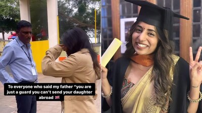Security Guard's Daughter Graduates in UK, Viral Post Gets a Salute ...