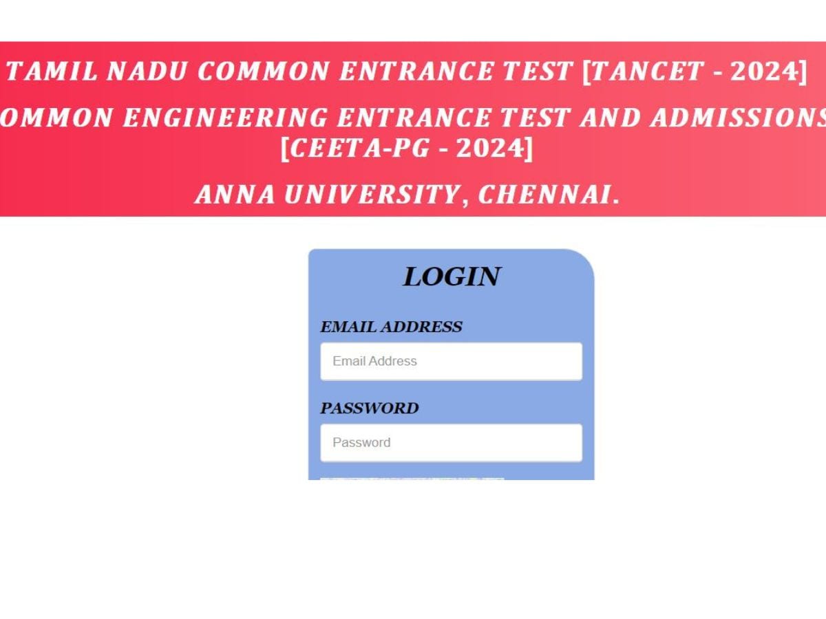 TANCET 2024 Admit Card Released: Check Steps To Download, Direct Link ...